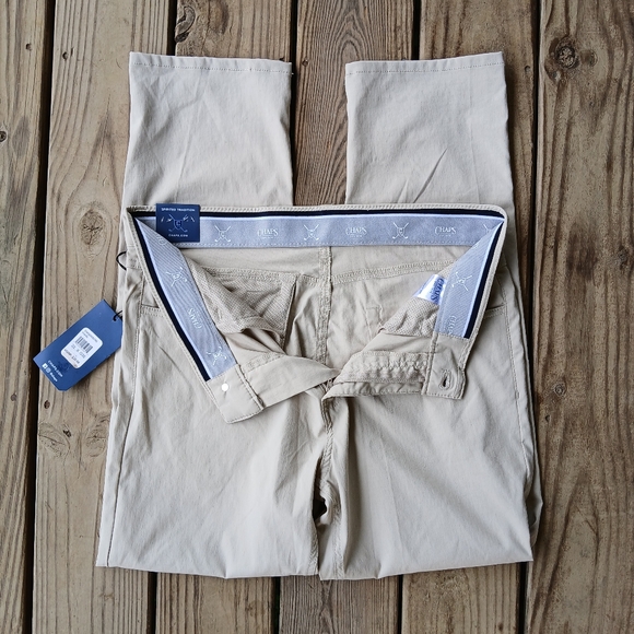 NWT Chaps flex golf pants color fossil mens size 32/30 - Picture 7 of 11